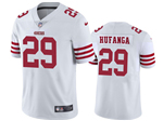 San Francisco 49ers #29 Talanoa Hufanga 2022 White Vapor Limited Jersey