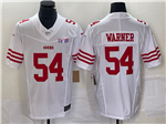 San Francisco 49ers #54 Fred Warner White Super Bowl LVIII F.U.S.E. Limited Jersey