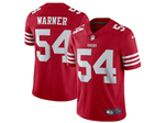 San Francisco 49ers #54 Fred Warner 2022 Red Vapor Limited Jersey