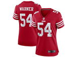 San Francisco 49ers #54 Fred Warner Women's 2022 Red Vapor Limited Jersey