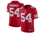 San Francisco 49ers #54 Fred Warner Youth 2022 Red Vapor Limited Jersey