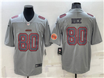 San Francisco 49ers #80 Jerry Rice Gray Atmosphere Fashion Limited Jersey