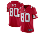 San Francisco 49ers #80 Jerry Rice 2022 Red Vapor Limited Jersey