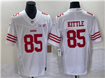 San Francisco 49ers #85 George Kittle White Super Bowl LVIII F.U.S.E. Limited Jersey