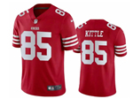 San Francisco 49ers #85 George Kittle Youth Red Vapor Limited Jersey