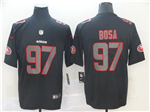 San Francisco 49ers #97 Nick Bosa Black Vapor Impact Limited Jersey
