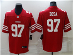 San Francisco 49ers #97 Nick Bosa 2022 Red Vapor Limited Jersey