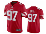 San Francisco 49ers #97 Nick Bosa Youth Red Vapor Limited Jersey