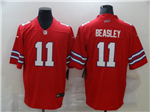 Buffalo Bills #11 Cole Beasley Red Alternate Vapor Limited Jersey