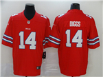 Buffalo Bills #14 Stefon Diggs Red Alternate Vapor Limited Jersey