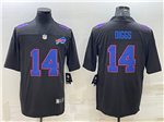 Buffalo Bills #14 Stefon Diggs Black Vapor Limited Jersey