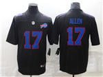 Buffalo Bills #17 Josh Allen Black Vapor Limited Jersey