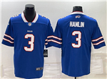 Buffalo Bills #3 Damar Hamlin Blue Vapor Limited Jersey