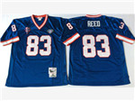 Buffalo Bills #83 Andre Reed 1994 Throwback Blue Jersey