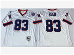 Buffalo Bills #83 Andre Reed 1990 Throwback White Jersey