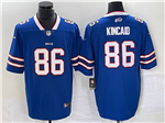 Buffalo Bills #86 Dalton Kincaid Blue Vapor Limited Jersey