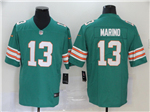 Miami Dolphins #13 Dan Marino Alternate Aqua Vapor Limited Jersey