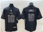 New England Patriots #10 Mac Jones Black RFLCTV Limited Jersey