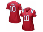 New England Patriots #10 Mac Jones Women's Red Limited Jersey