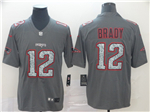 New England Patriots #12 Tom Brady Gray Camo Limited Jersey
