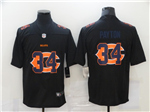 Chicago Bears #34 Walter Payton Black Shadow Logo Limited Jersey