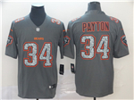 Chicago Bears #34 Walter Payton Gray Camo Limited Jersey