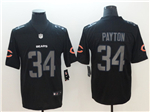 Chicago Bears #34 Walter Payton Black Vapor Impact Limited Jersey