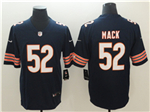 Chicago Bears #52 Khalil Mack Blue Vapor Limited Jersey