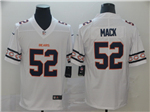 Chicago Bears #52 Khalil Mack White Team Logos Fashion Limited Jersey