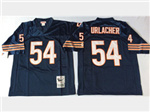 Chicago Bears #54 Brian Urlacher Throwback Navy Blue Jersey