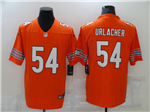 Chicago Bears #54 Brian Urlacher Orange Vapor Limited Jersey