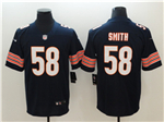 Chicago Bears #58 Roquan Smith Blue Vapor Limited Jersey