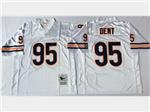 Chicago Bears #95 Richard Dent Throwback White Jersey