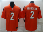 Cincinnati Bengals #2 Evan McPherson Orange Vapor Limited Jersey
