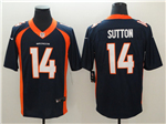 Denver Broncos #14 Courtland Sutton Blue Vapor Limited Jersey