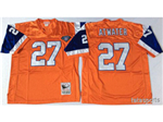 Denver Broncos #27 Steve Atwater 1994 Orange Throwback Jersey