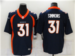 Denver Broncos #31 Justin Simmons Blue Vapor Limited Jersey