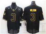 Denver Broncos #3 Russell Wilson 2020 Black Gold Salute To Service Limited Jersey