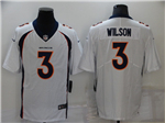Denver Broncos #3 Russell Wilson White Vapor Limited Jersey
