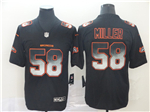 Denver Broncos #58 Von Miller Black Arch Smoke Limited Jersey