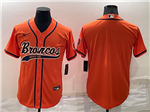Denver Broncos Orange Baseball Cool Base Team Jersey