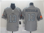 Cleveland Browns #13 Odell Beckham Jr. 2019 Gray Gridiron Gray Limited Jersey