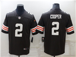 Cleveland Browns #2 Amari Cooper Brown Vapor Limited Jersey