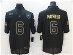 Cleveland Browns #6 Baker Mayfield 2020 Black Salute To Service Limited Jersey
