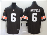 Cleveland Browns #6 Baker Mayfield 2020 Brown Vapor Limited Jersey