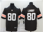 Cleveland Browns #80 Jarvis Landry 2020 Brown Vapor Limited Jersey