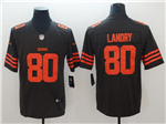 Cleveland Browns #80 Jarvis Landry Youth Alternate Brown Vapor Limited Jersey