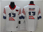 Tampa Bay Buccaneers #12 Tom Brady White USA Flag Fashion Limited Jersey