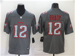 Tampa Bay Buccaneers #12 Tom Brady Gray Camo Limited Jersey