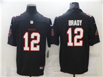 Tampa Bay Buccaneers #12 Tom Brady Black Vapor Limited Jersey